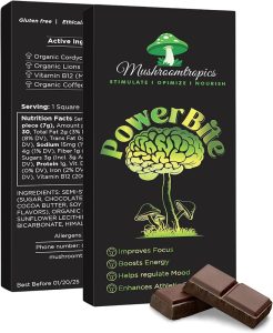 Popular functional mushrooms used in mushroom edible